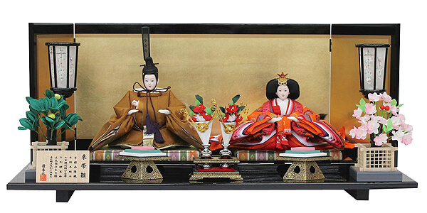 優香作　京十一番親王　親王飾り