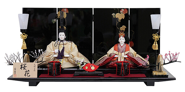 山口政子作　京十一番親王　親王飾り