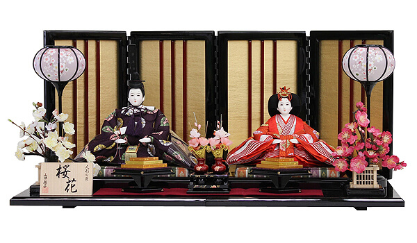 山口政子作　京十一番親王　親王飾り