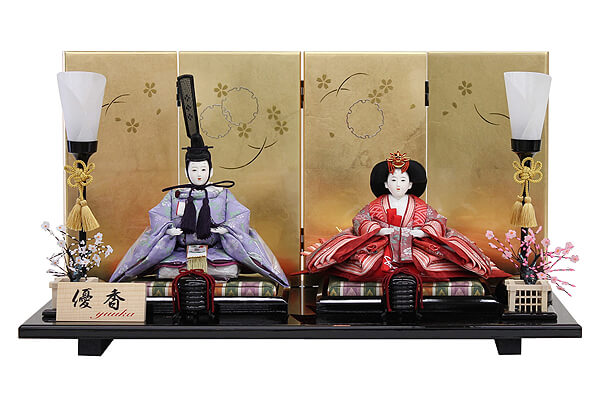 優香作　京十三番親王　親王飾り