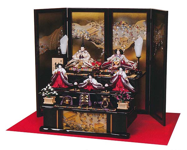 智美　大三五親王　芥子官女揃　【HC-013】