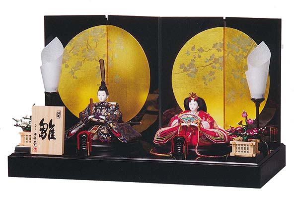 横山一彦作　こうえつ　小三五親王揃　【HC-046】