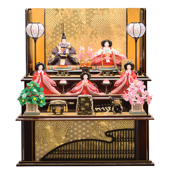 なのか　三段飾り　収納飾り
