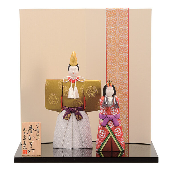 嘉光作　春かすみ　No.1　金襴