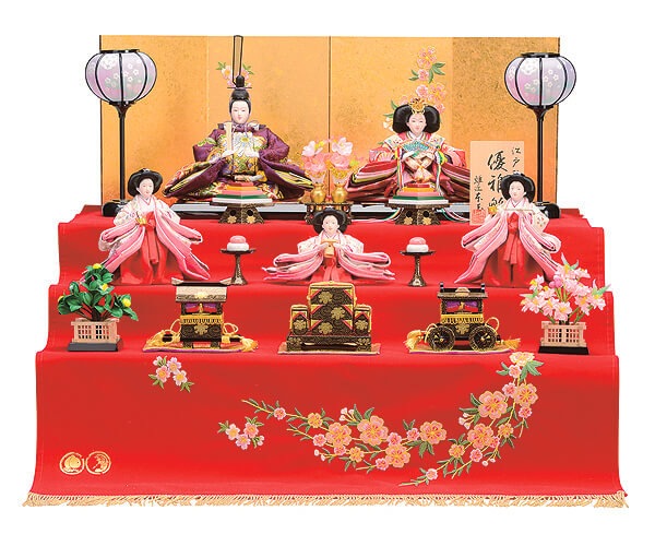 優雅雛　華織　（かおり）　三段飾り