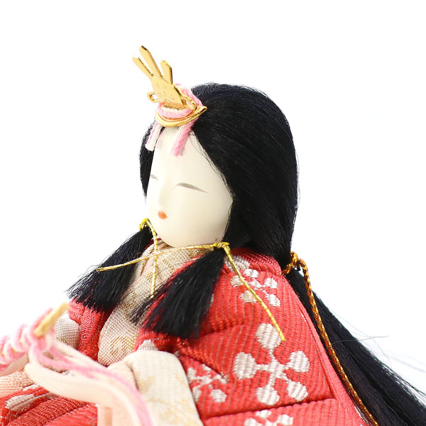 雛人形 一秀 桃山雛 親王飾り 巻き足台セット 詳細画像