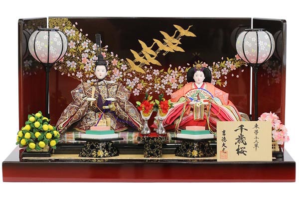 三五親王 親王飾り 千歳桜