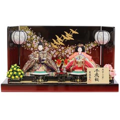 三五親王 親王飾り 千歳桜 | シンプルな親王飾り