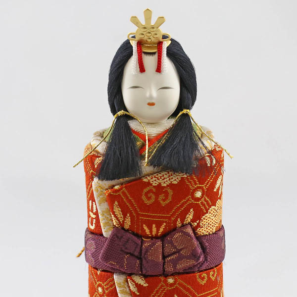 雛人形 一秀 秀櫻 神雛 1号 正絹 収納飾り 詳細画像