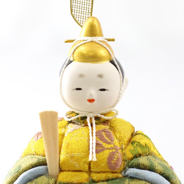 東玉　 雛人形　姫ひいな 木目込み 五人飾り　詳細画像