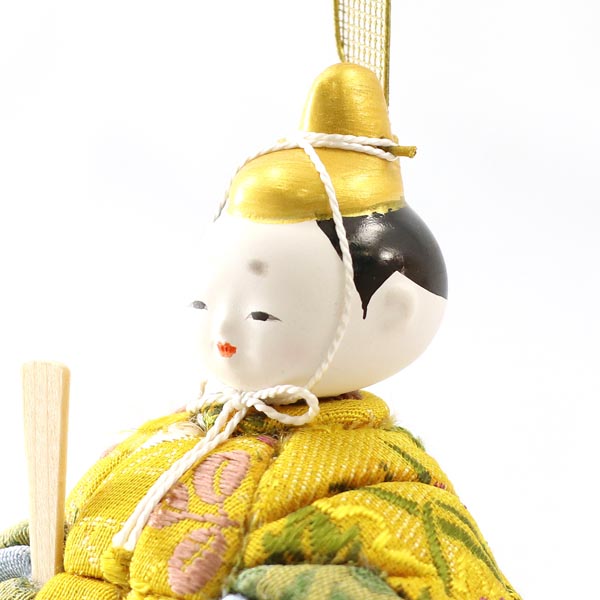 東玉　 雛人形　姫ひいな 木目込み 五人飾り　詳細画像