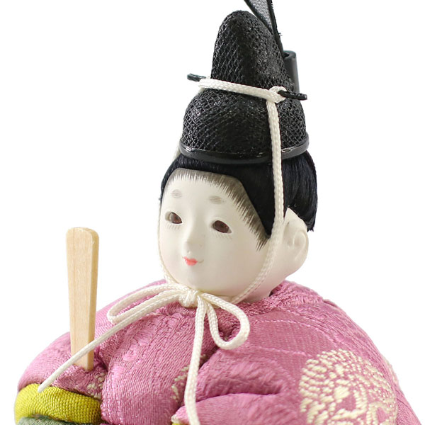 雛人形 東玉工房 ひないろ 正絹 浅黄 木目込み 親王飾り 房飾り付き金屏風 菱形黒塗り収納飾り 詳細画像 東玉工房 雛人形 ひないろ 正絹 浅黄 木目込み 親王飾り 房飾り付き金屏風 菱形黒塗り収納飾り 詳細画像