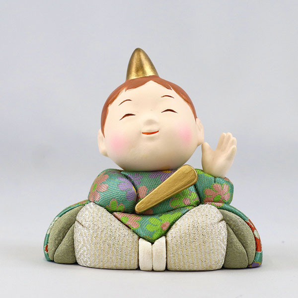 一秀　 雛人形　さくらさくら 親王飾 こはる 正絹　詳細画像