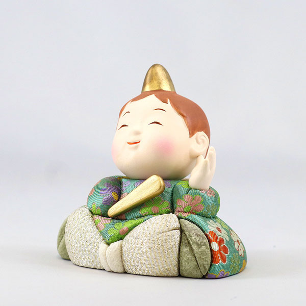 一秀　 雛人形　さくらさくら 親王飾 こはる 正絹　詳細画像