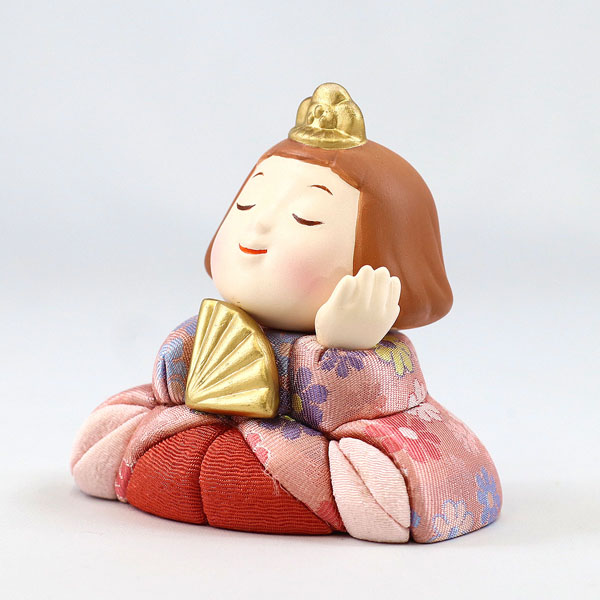 一秀　 雛人形　さくらさくら 親王飾 こはる 正絹　詳細画像