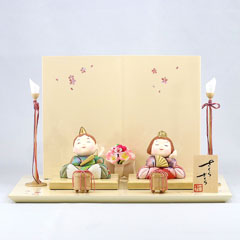 さくらさくら 親王飾 こはる 正絹