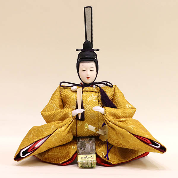 雛人形 久月 久月 衣裳着 毛せん五人飾り 大三五親王 芥子官女 詳細画像