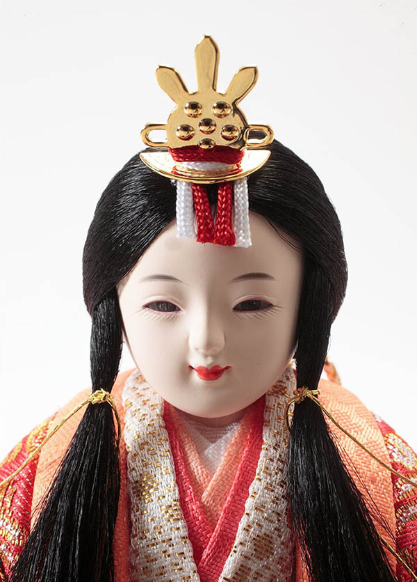 久月　 雛人形　久月作 ほのか 木目込み 新井久夫 美玲雛 立親王飾り　詳細画像
