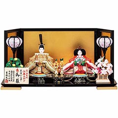 雛人形: 京十二番親王飾り 江都みやび 御雛 【821H50332】