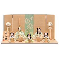 雛人形: 五人飾り 安土雛 16号