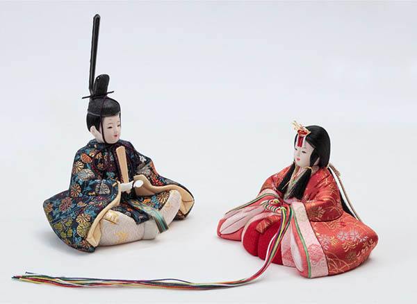 久月　 雛人形　久月作 ほのか 木目込み 木村綾 結香雛 収納三段飾り　詳細画像