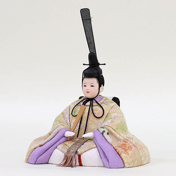 久月　 雛人形　久月作 ほのか 木目込み 真多呂 美紗雛 親王飾り 正絹　詳細画像