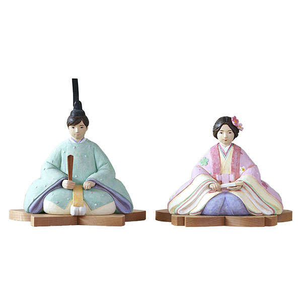彫刻家 灰原愛の雛人形 花の宴