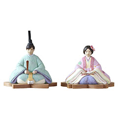 雛人形: 彫刻家 灰原愛の雛人形 花の宴