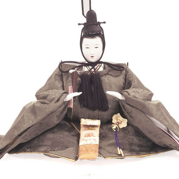 雛人形 吉徳 樋泉円作 正絹 京九番親王 御雛 詳細画像 吉徳 雛人形 樋泉円作 正絹 京九番親王 御雛 詳細画像