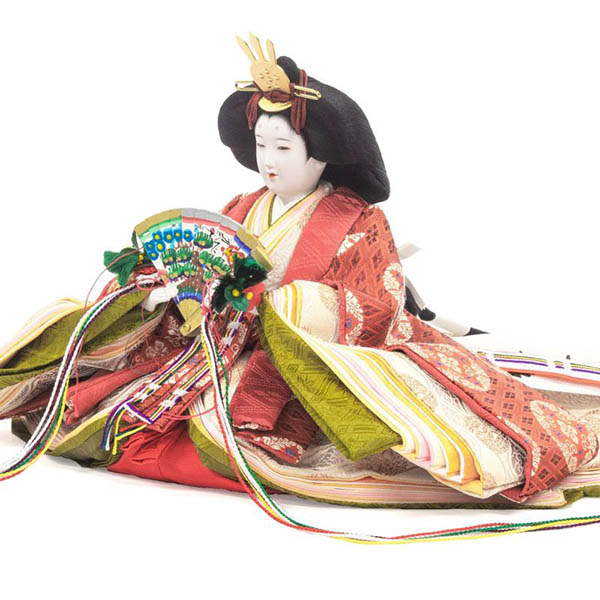 雛人形 吉徳 樋泉円作 正絹 京九番親王 御雛 詳細画像 吉徳 雛人形 樋泉円作 正絹 京九番親王 御雛 詳細画像