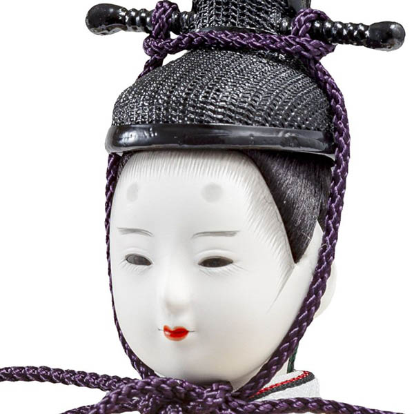 吉徳　 雛人形　柴田家千代作 正絹 ジャガード織 柳親王 御雛　詳細画像