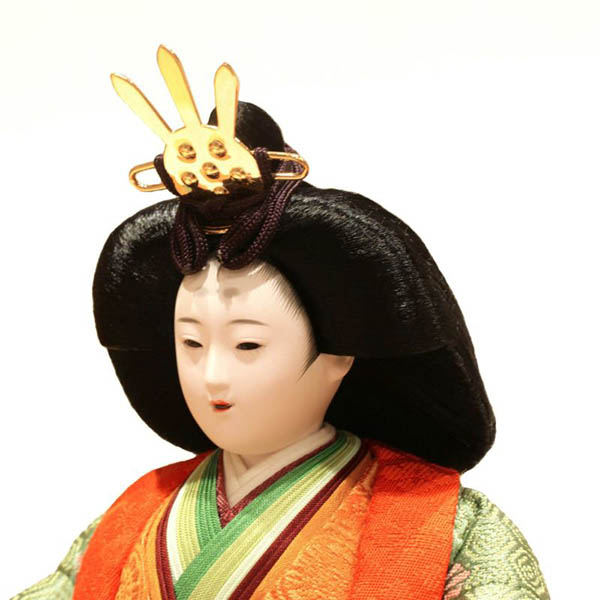 雛人形 吉徳 田中光義作 正絹 京九番親王飾り 京雛 詳細画像 吉徳 雛人形 田中光義作 正絹 京九番親王飾り 京雛 詳細画像