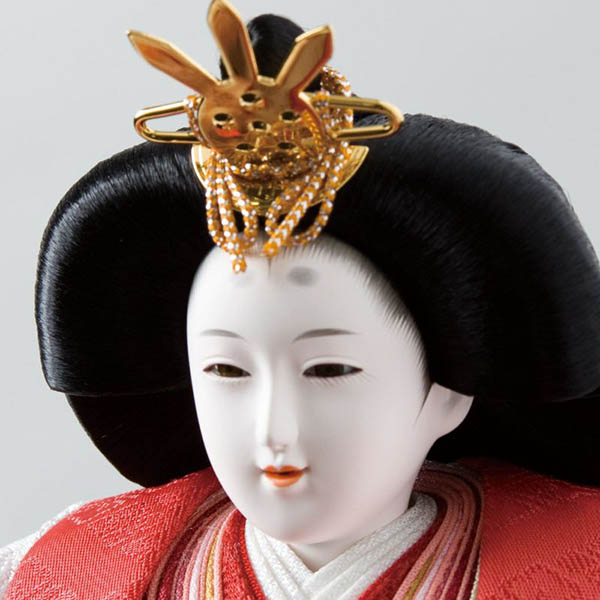 吉徳　 雛人形　小三五親王 小芥子官女 五人飾り 御雛　詳細画像