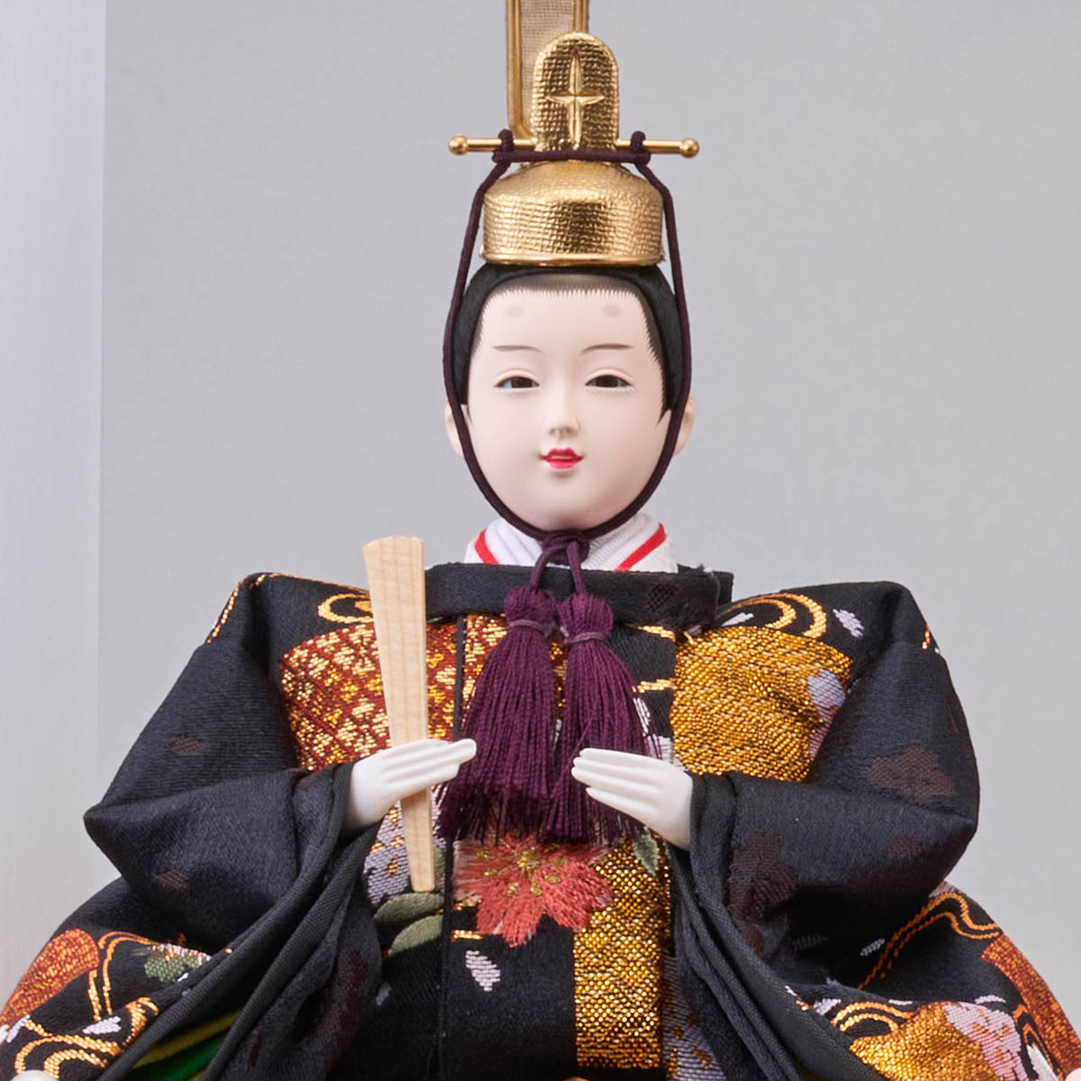 雛人形 藤翁 香月 三五親王飾り 白木 木目 桧 格子 アクリルケース 詳細画像 藤翁 雛人形 香月 三五親王飾り 白木 木目 桧 格子 アクリルケース 詳細画像