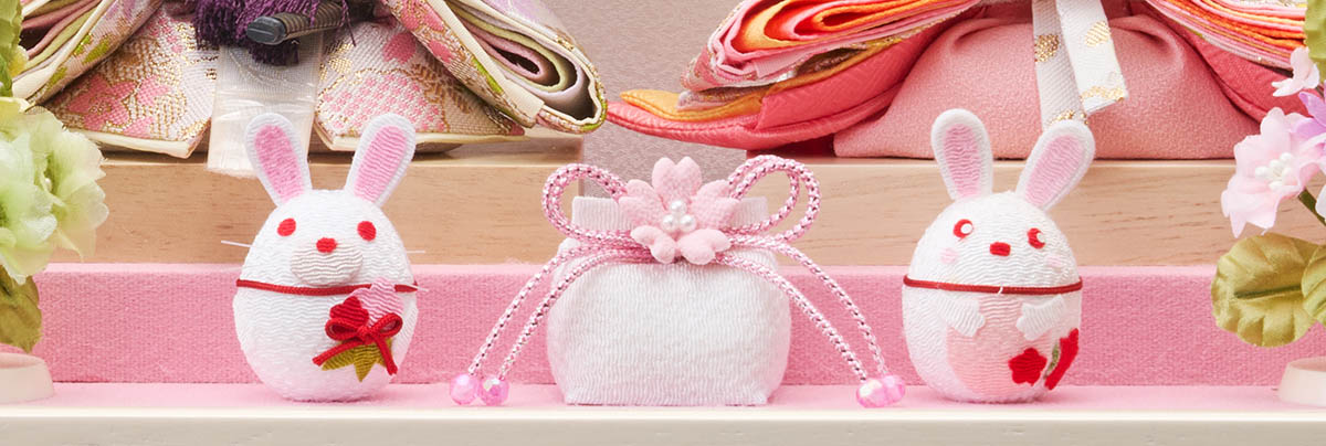 藤翁　 雛人形　はるか 柳親王飾り 新手鏡型 飾花バック アクリルケース　詳細画像