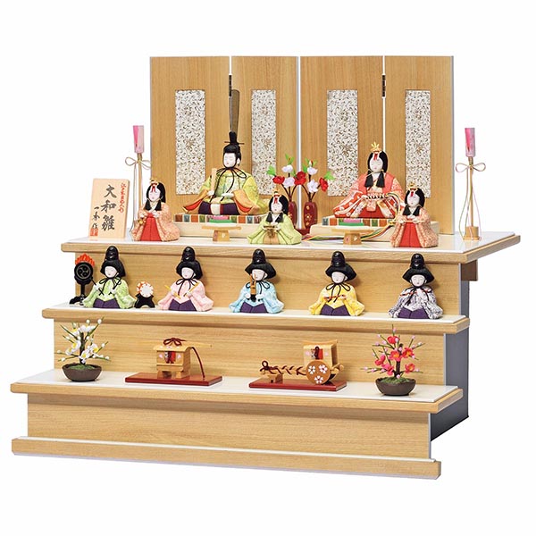 十人飾り 大和雛 12号