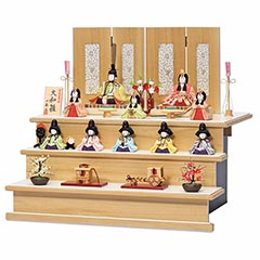 十人飾り 大和雛 12号