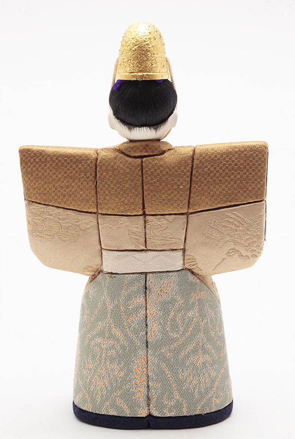 久月　 雛人形　村岡茂作 立雛 こまち 木目込 立親王 収納飾り 久月監製　詳細画像