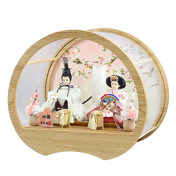 中古品】はろうきてぃ 吉徳 雛 親王飾り 雛祭り 雛人形 雛人形