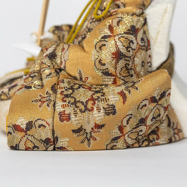 吉徳　 雛人形　一秀作 木目込親王飾り 花ひいな　詳細画像