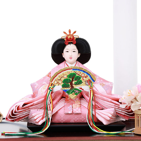 雛人形 フジキ 絃 ito 小三五親王 アレンジフラワー 花梨 アクリルケース飾り 詳細画像 フジキ 雛人形 絃 ito 小三五親王 アレンジフラワー 花梨 アクリルケース飾り 詳細画像