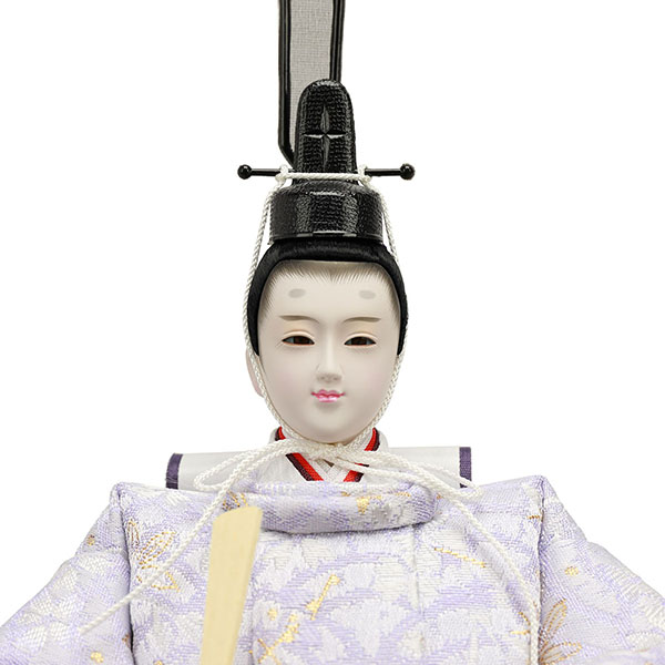 雛人形 フジキ 雅泉作 衣裳着 芥子親王 三曲 リボン桜屏風 塗桐ワインボカシ飾り台 平飾り 詳細画像 フジキ 雛人形 雅泉作 衣裳着 芥子親王 三曲 リボン桜屏風 塗桐ワインボカシ飾り台 平飾り 詳細画像