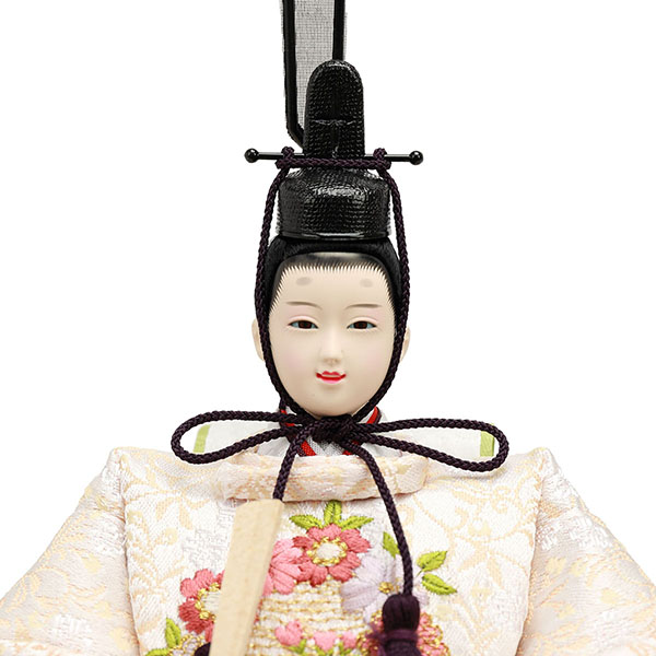 雛人形 フジキ 雅泉作 衣裳着 芥子親王 白木 木目 塗桐 変則二色屏風 焦げ茶塗り飾り台 平飾り 詳細画像 フジキ 雛人形 雅泉作 衣裳着 芥子親王 白木 木目 塗桐 変則二色屏風 焦げ茶塗り飾り台 平飾り 詳細画像