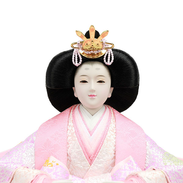 雛人形 フジキ 恵翠作 衣裳着 小三五親王 白木 木目 変則二色屏風 飾り台 平飾り 詳細画像 フジキ 雛人形 恵翠作 衣裳着 小三五親王 白木 木目 変則二色屏風 飾り台 平飾り 詳細画像