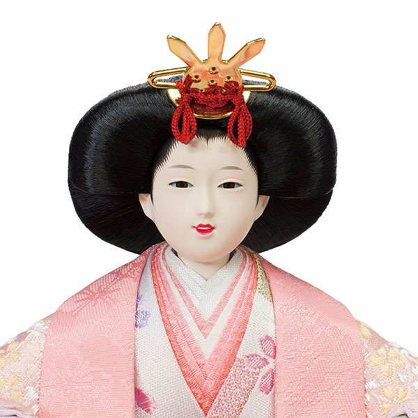 雛人形 フジキ 雅泉作 衣裳着 芥子親王 三曲塗桐桜刺繍 平飾り 詳細画像 フジキ 雛人形 雅泉作 衣裳着 芥子親王 三曲塗桐桜刺繍 平飾り 詳細画像