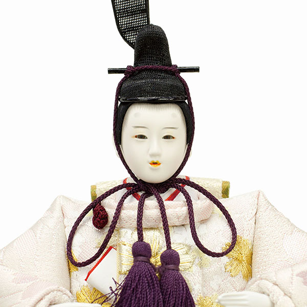 雛人形 フジキ 優香作 衣裳着 京十三番 刺繍 黒檀飾り台 二曲柱付黒檀屏風 平飾り 詳細画像 フジキ 雛人形 優香作 衣裳着 京十三番 刺繍 黒檀飾り台 二曲柱付黒檀屏風 平飾り 詳細画像