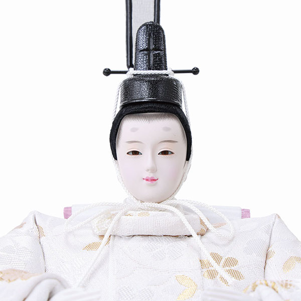 雛人形 フジキ 山口政子作衣裳着 京十二番親王 白木 木目 檜 二曲変則吉野さくら屏風 平飾り 詳細画像 フジキ 雛人形 山口政子作衣裳着 京十二番親王 白木 木目 檜 二曲変則吉野さくら屏風 平飾り 詳細画像