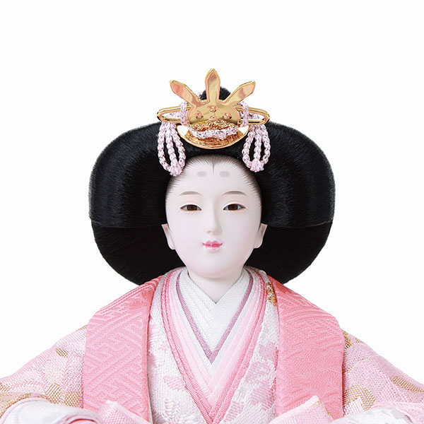 雛人形 フジキ 山口政子作衣裳着 京十二番親王 白木 木目 檜 二曲変則吉野さくら屏風 平飾り 詳細画像 フジキ 雛人形 山口政子作衣裳着 京十二番親王 白木 木目 檜 二曲変則吉野さくら屏風 平飾り 詳細画像