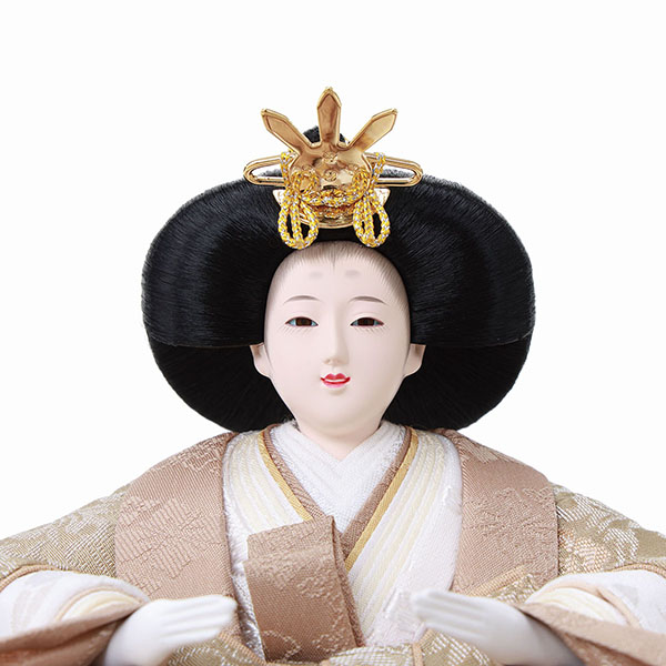 雛人形 フジキ 優香作 衣裳着 京十二番親王 白木 木目 飾り台 二曲段違いモダン屏風 平飾り 詳細画像 フジキ 雛人形 優香作 衣裳着 京十二番親王 白木 木目 飾り台 二曲段違いモダン屏風 平飾り 詳細画像