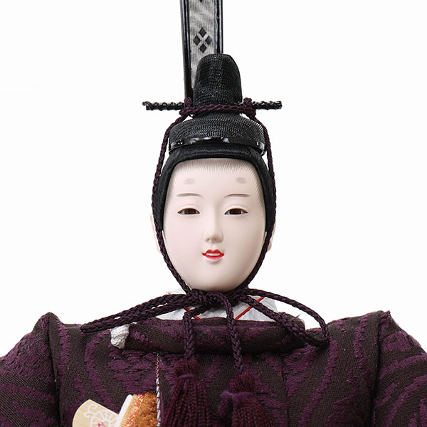 雛人形 フジキ 優香作 衣裳着 正絹 京十番親王 立ち雛 四曲月と夢桜屏風 平飾り 詳細画像 フジキ 雛人形 優香作 衣裳着 正絹 京十番親王 立ち雛 四曲月と夢桜屏風 平飾り 詳細画像